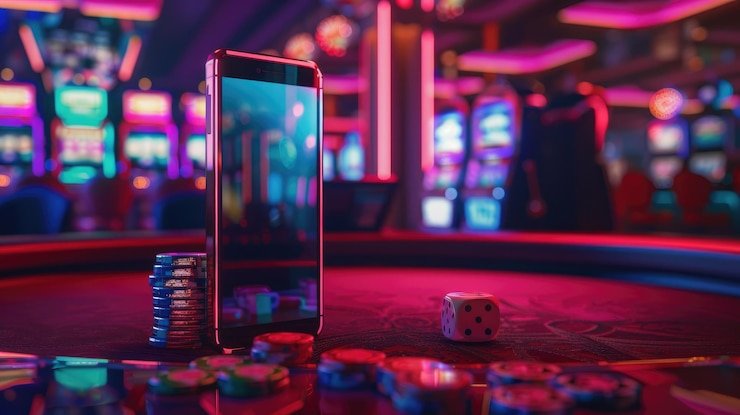 Tampilan mobile ukirslot di ponsel Android