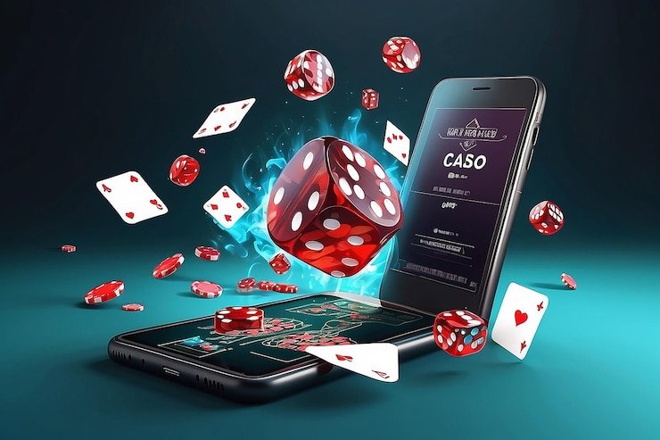 Pengguna membaca ulasan ukirslot di ponsel